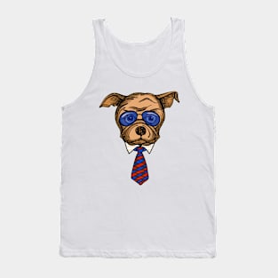 FASHIONABLE BULLDOG Tank Top